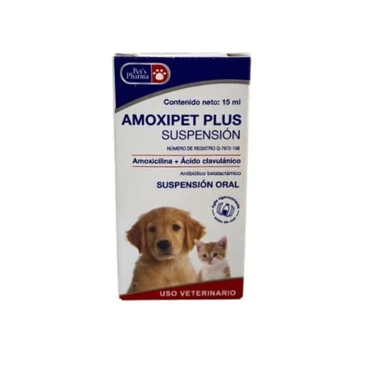 Amoxipet Plus suspensión