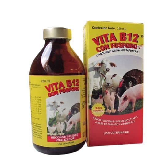 Vita B 12 con fósforo